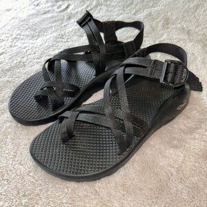 Chaco Classic Black Hiking Trail Womens Sport Sandals Size US 8 Water Shoes